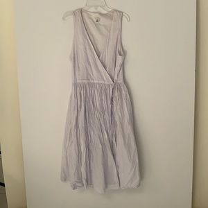 Dosa Pale Lavender Wrap Dress!